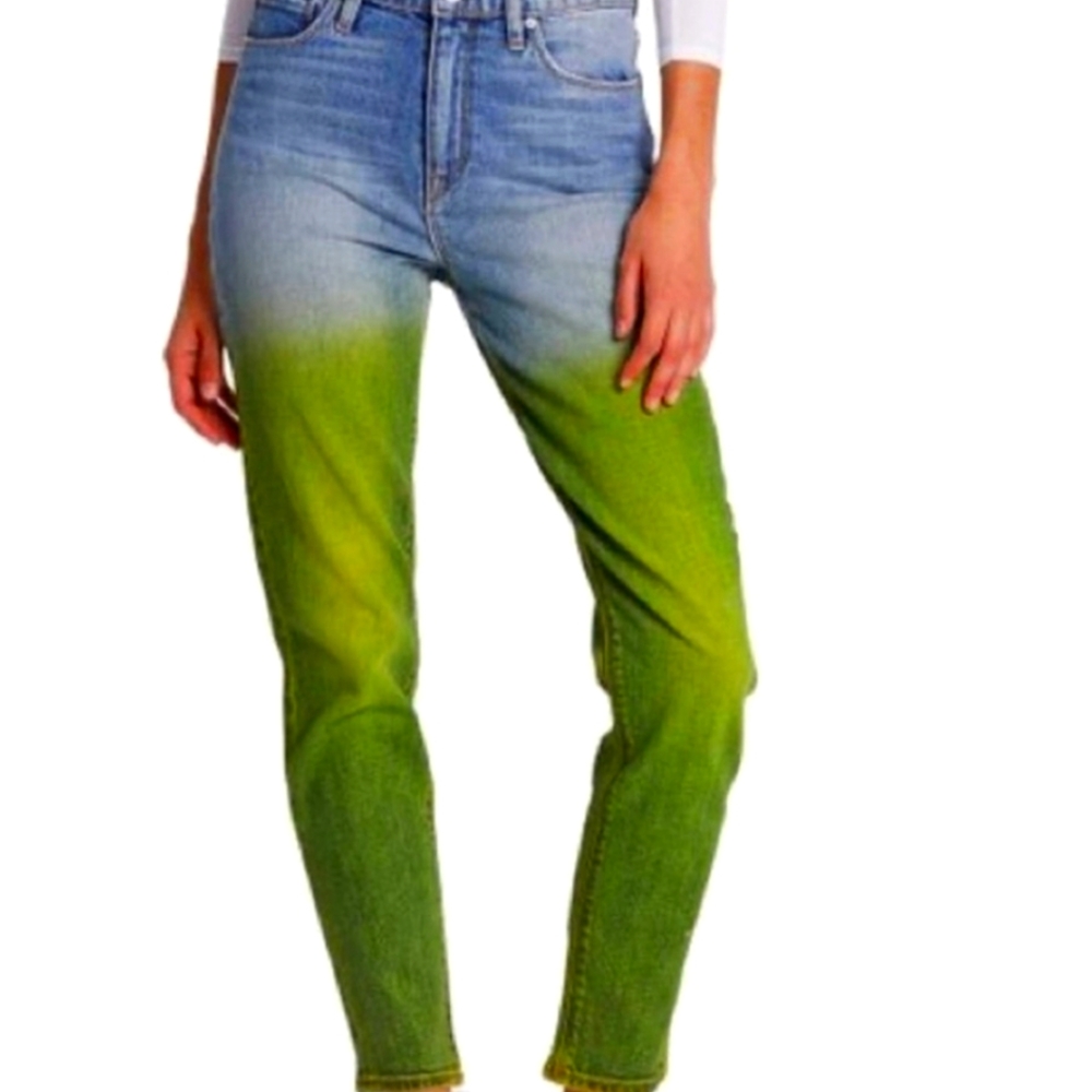 Hudson Paint Dipped Ombre Jeans